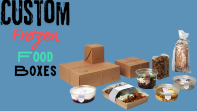 Custom frozen food boxes
