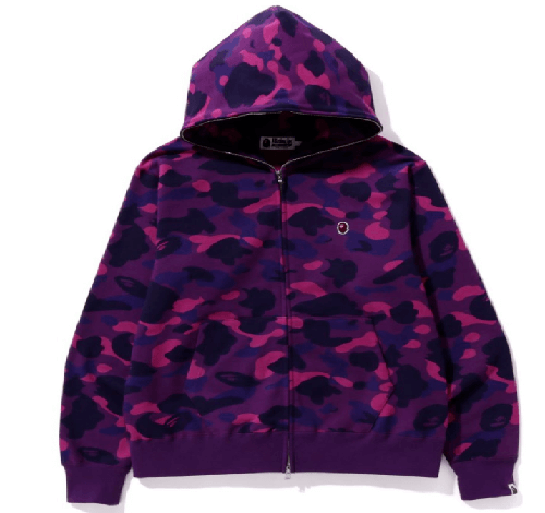 Purple Bape hoodie