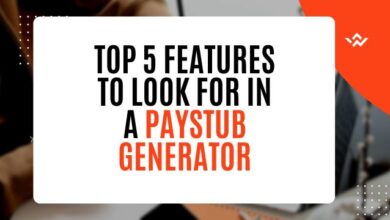 Top 5 Features to Look for in a Paystub Generator
